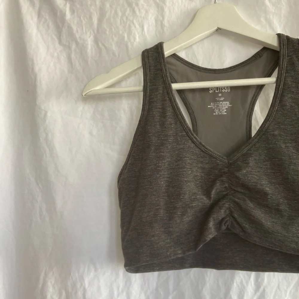 Anthropologie Splits59 Airweight Ruched Bra Size Medium